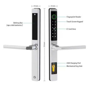Khóa cửa nhôm BK Lock K07